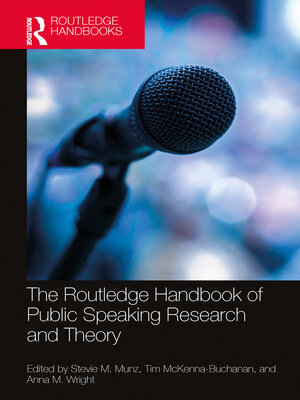 cover image of The Routledge Handbook of Public Speaking Research and Theory